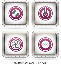 Bunch of abstract web icons