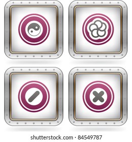 Bunch of abstract web icons
