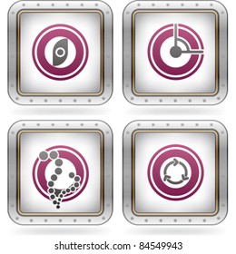 Bunch of abstract web icons