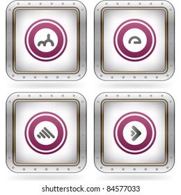 Bunch of abstract web icons