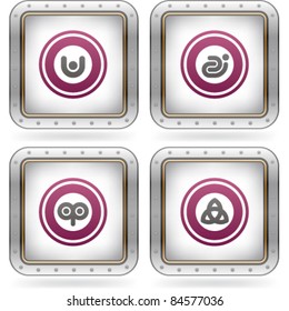 Bunch of abstract web icons