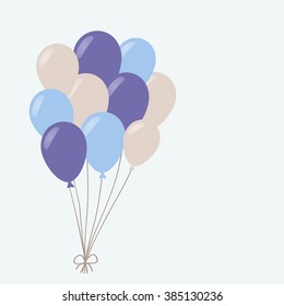 a bunch of balloons