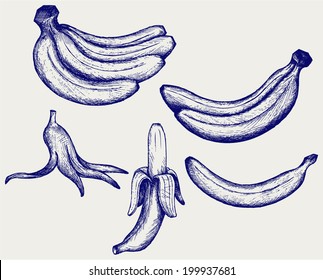 "bananas Drawing" Images, Stock Photos & Vectors | Shutterstock