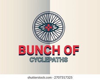 Bunch of Bicycle logo template design
