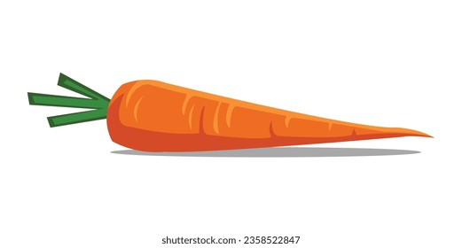 bunch of carrots isolated on transparent background