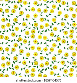 A bunch of dancing little flowers makes you feel good