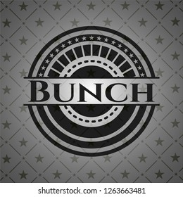 Bunch dark emblem. Retro