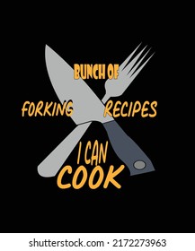 bunch of forking recipes i can cook