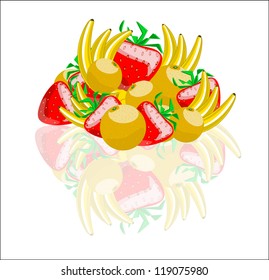 bunch of fruit