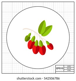 Bunch of Goji Berries Icon