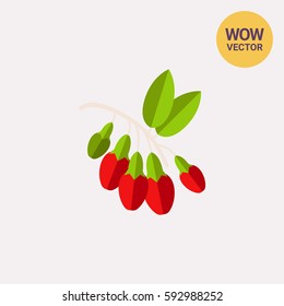 Bunch of Goji Berries Icon