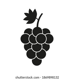 bunch of grape icon element of fruit icon for mobile concept and web apps. Thin line bunch of grape icon can be used for web and mobile. Premium icon on white background