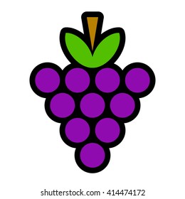 Bunch of Grapes Fruit Food Healthy Snack