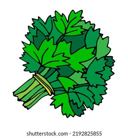 parsley cartoon clipart