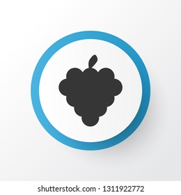 Bunch icon symbol. Premium quality isolated grapes element in trendy style.