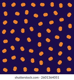 a bunch of oranges are on a blue background
