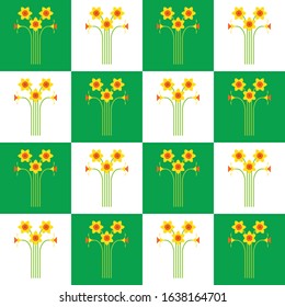Bunch Of Spring Daffodils Wallpaper