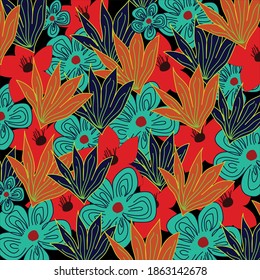 grupo de colecciones de superficies tropicales utilizadas para imprimir, papel pintado y libros de chatarra.