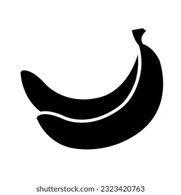 Bunch of yellow ripe bananas. Vector illustration cartoon flat icon isolated on white eps 10