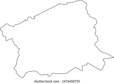 Buncombe Map State North Carolina Stock Vector (Royalty Free ...