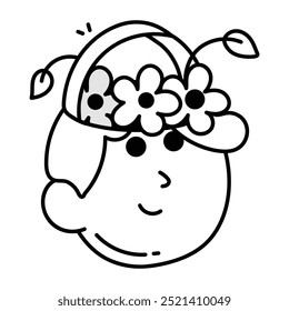 Bundle of 16 Creative Doodle Style Icons 

