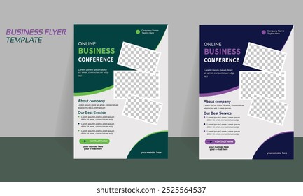 a bundle of 2 templates of different colors