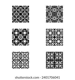 Bundle aesthetic nature art object pattern for background elements