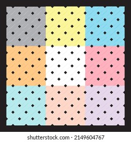 Bundle Background Seamless Small Square Pattern Marble Tiles