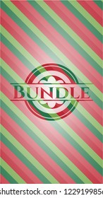Bundle christmas style badge..