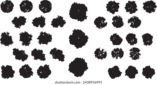 Bundle Collection Of Plant Shape Silhouettes - Set Of silhouettes Abstract Shape 