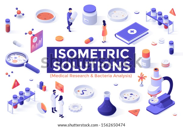 Download Bundle Colorful Isometric Design Elements Isolated Stock Vector Royalty Free 1562650474