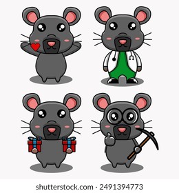 bundle of cute cartoon bear faces, mascot icons, emoji sticker designs. Teddy bear smiles, sad, wears glasses, face full of love, vector simple illustration