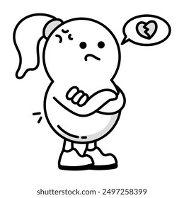 Paquete de lindos iconos de Doodle de mascotas 

