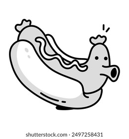 Paquete de lindos iconos de Doodle de mascotas 

