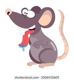 Paquete de actividades de ratas lindas pegatinas planas 

