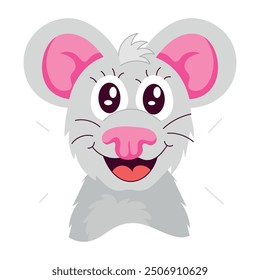 Bundle of Cute Rat Activities Flat Stickers 


