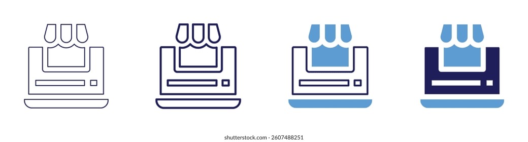 Bundle deal icon in 4 different styles. Thin Line, Line, Bold Line, Duotone. Duotone style. Editable stroke.