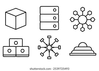 Bundle Digital Line Art for Graphic Creation