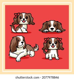 BUNDLE OF DOGS LOGO TEMPLATE