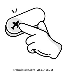 Paquete de iconos de viaje de estilo Doodle 

