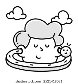 Paquete de iconos de viaje de estilo Doodle 

