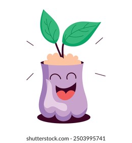 Paquete de pegatinas planas respetuosas del medio ambiente 

