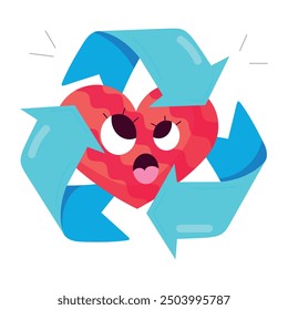 Bundle of Eco Friendly Flat Stickers 

