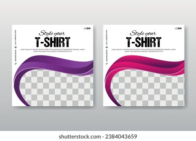 Bundle of editable Modern Social Media Post Feed Banner Templates for Sale and Discount Promotions