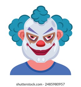 Bundle of Evil Face Flat Vectors 

