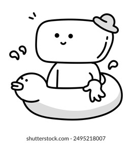 Paquete de dibujos animados divertidos Doodle Icons 

