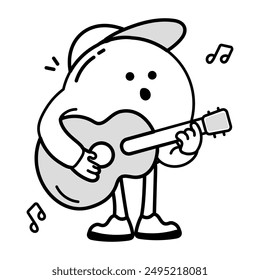 Paquete de dibujos animados divertidos Doodle Icons 

