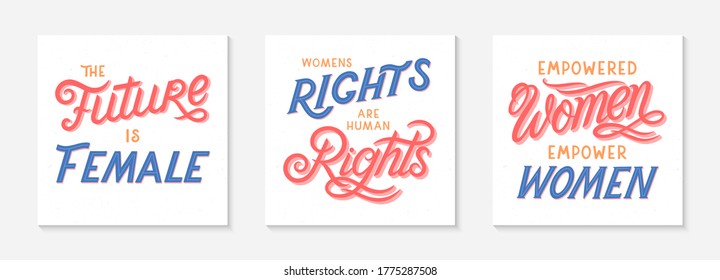 Paket mit Mädchenstärke
Vektorgrafiken, Druck für T-Shirts, Plakate, Karten und Banner.Stilvolle Buchstabierkompositionen.Feminismus-Zitat und Frauenmotivationsslogans.Frauenbewegungskonzepte