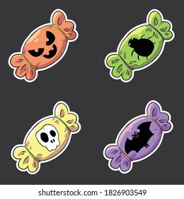Bundle Hand Draw Halloween Candy