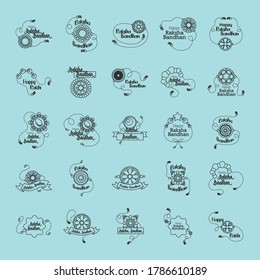 bundle happy raksha bandhan set icons